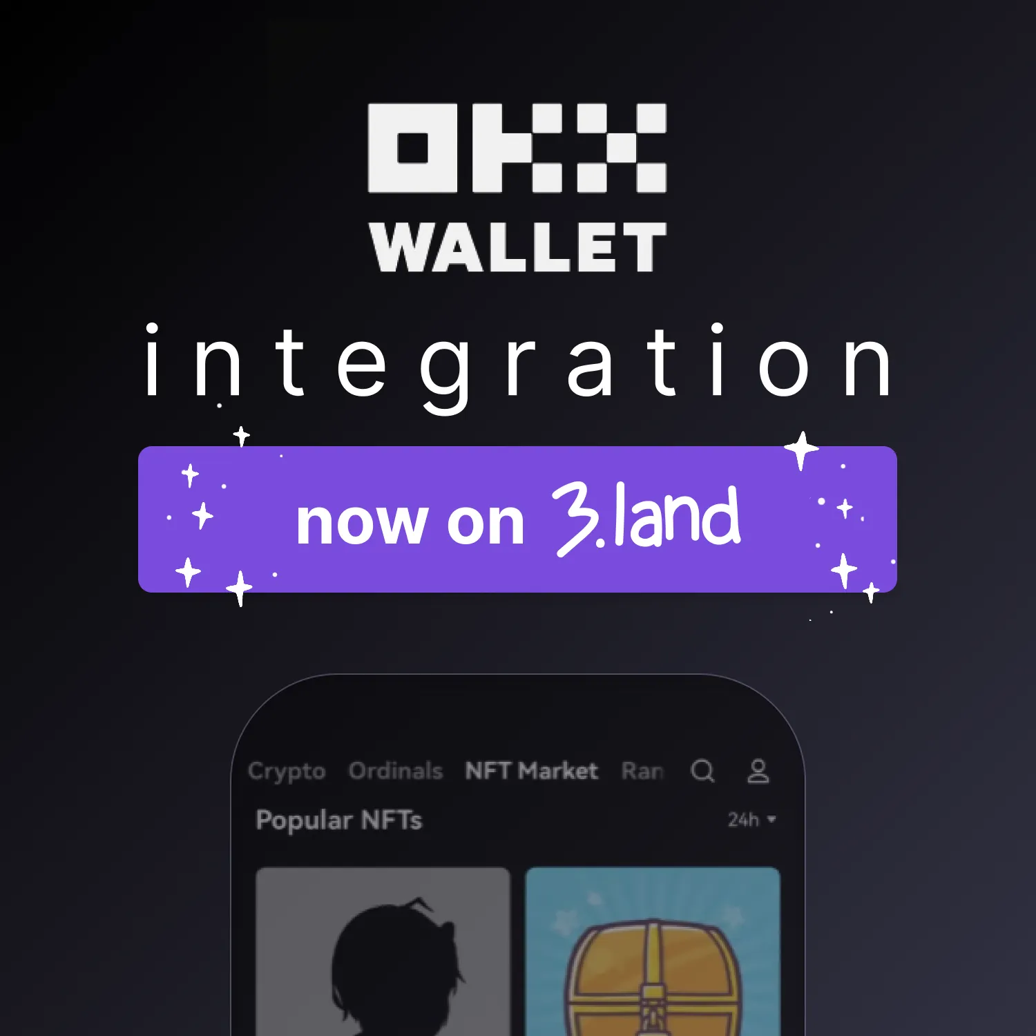 OKX Wallet key visual